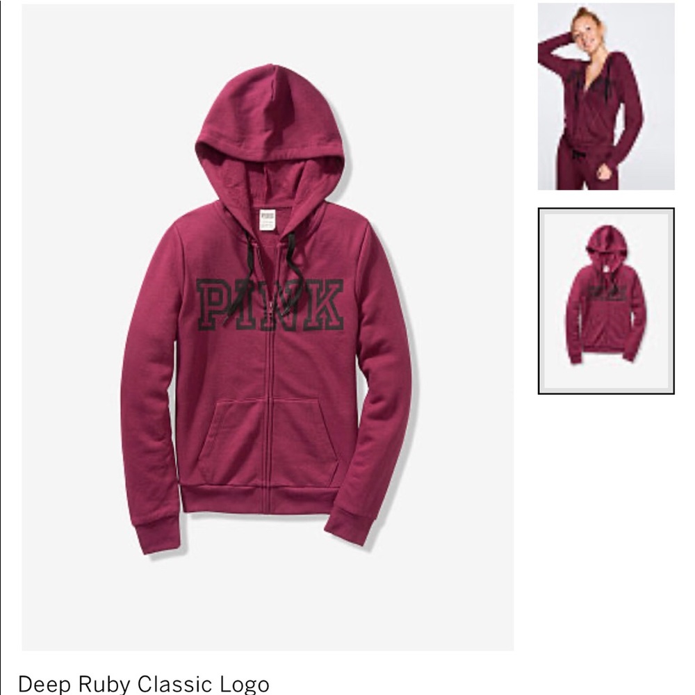 PINK hoodie and sweat pants set